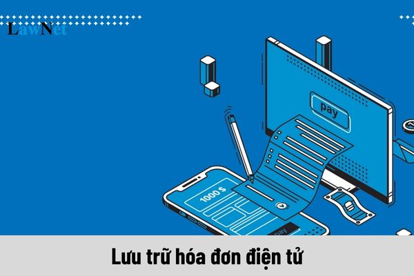 Hóa đơn điện tử được lưu trữ bằng phương tiện điện tử đúng không?