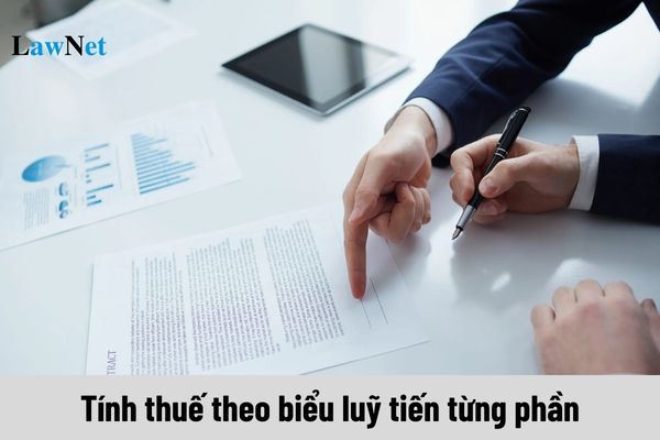 Mẫu 05-1/BK-QTT-TNCN phụ lục bảng kê chi tiết cá nhân thuộc diện tính thuế theo biểu luỹ tiến từng phần ra sao?