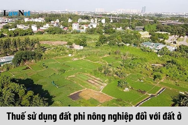 Nộp thuế sử dụng đất phi nông nghiệp đối với đất ở tại đâu?