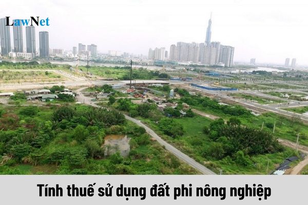 Nguyên tắc tính thuế sử dụng đất phi nông nghiệp như thế nào?