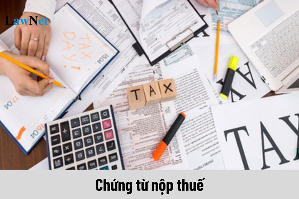 Người nộp thuế không cần cung cấp chứng từ nộp thuế bằng giấy trong trường hợp nào?