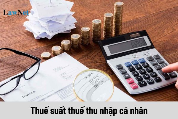 Mức thuế suất thuế thu nhập cá nhân năm 2024 là bao nhiêu?