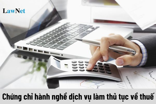 Đơn đăng ký dự thi cấp chứng chỉ hành nghề dịch vụ làm thủ tục về thuế mới nhất 2024?