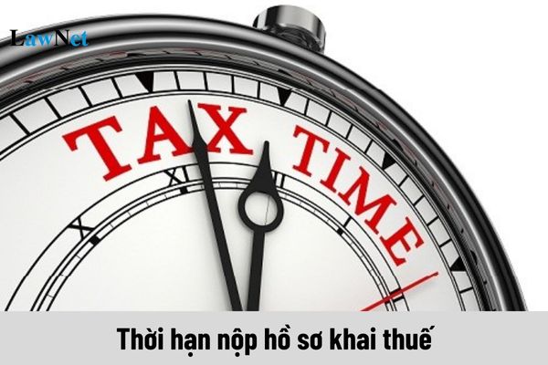 Thời hạn nộp hồ sơ khai thuế đối với loại thuế có kỳ tính thuế theo năm?