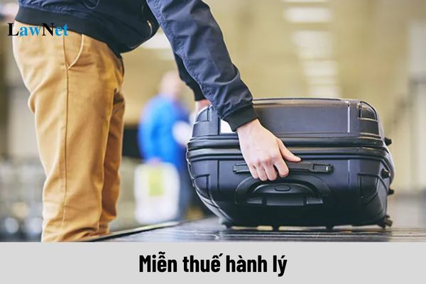 Người xuất nhập cảnh có hàng hóa trong hành lý thì hàng hóa có được miễn thuế không?