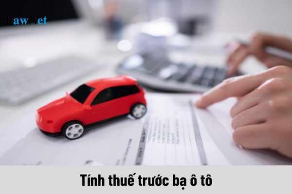 Cách tính thuế trước bạ ô tô khi giảm 50% mức thu thuế trước bạ theo Nghị định 109/2024?