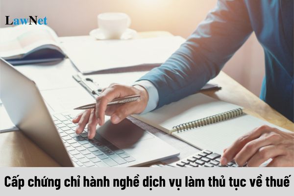 Đơn đề nghị cấp chứng chỉ hành nghề dịch vụ làm thủ tục về thuế mới nhất 2024?