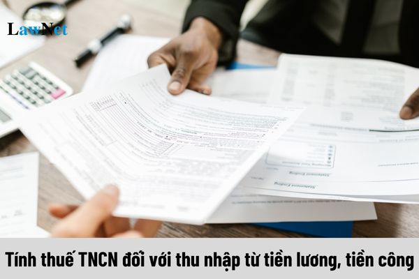 Tính thuế TNCN đối với thu nhập từ tiền lương, tiền công cho cá nhân không cư trú như thế nào?