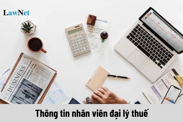 Mẫu Thông báo thay đổi thông tin nhân viên đại lý thuế năm 2024 là mẫu nào?