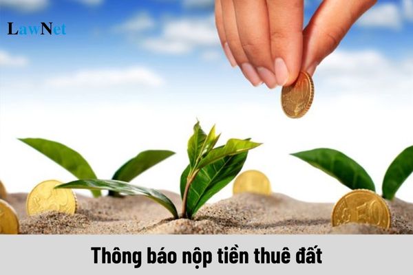 Cơ quan thuế phải gửi thông báo nộp tiền thuê đất hằng năm cho những ai?