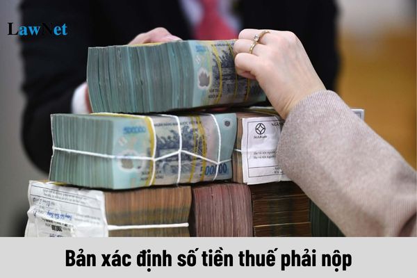 Mẫu 02/XĐ-PNTT Bản xác định số tiền thuế phải nộp theo tháng tăng thêm so với số đã kê khai theo quý?