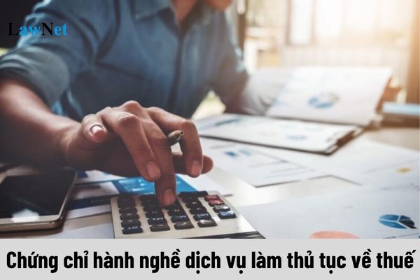 Người có chứng chỉ hành nghề dịch vụ làm thủ tục về thuế làm việc tại đại lý thuế được gọi là gì?