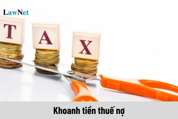 Không còn hoạt động kinh doanh tại địa chỉ đã đăng ký có khoanh tiền thuế nợ không?