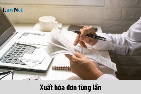 Có phải xuất hóa đơn từng lần khi giao hàng nhiều lần không?