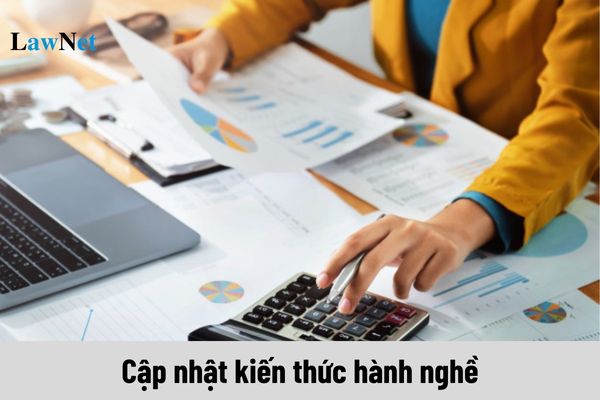 Đối tượng nào phải cập nhật kiến thức hành nghề dịch vụ làm thủ tục về thuế?