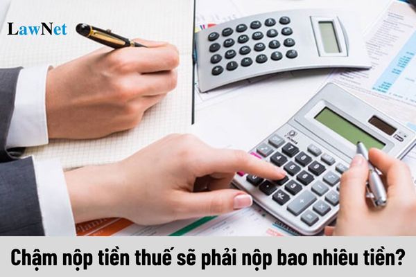 Chậm nộp tiền thuế sẽ phải nộp bao nhiêu tiền?