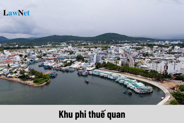 Lắp đặt văn phòng phẩm trong khu phi thuế quan không cần khai hải quan?