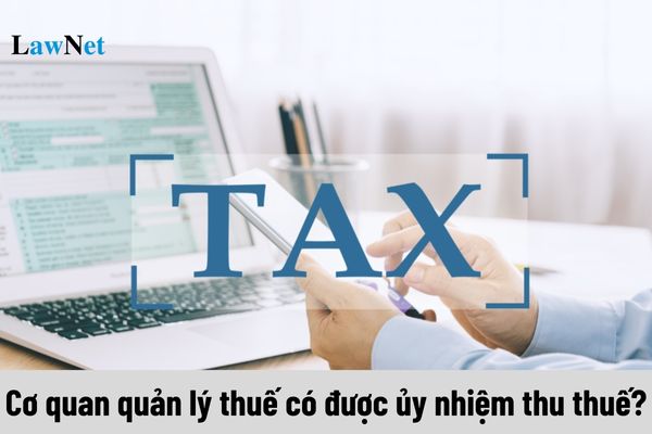 Cơ quan quản lý thuế có được ủy nhiệm thu thuế cho tổ chức hoặc cá nhân khác không?