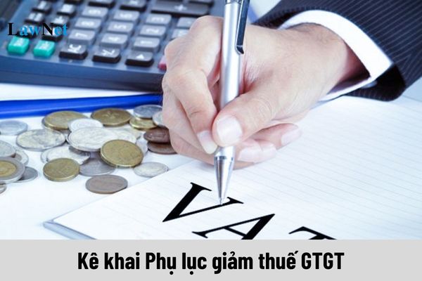 Kê khai Phụ lục giảm thuế GTGT trên HTKK 5.2.3 âm khi nào?