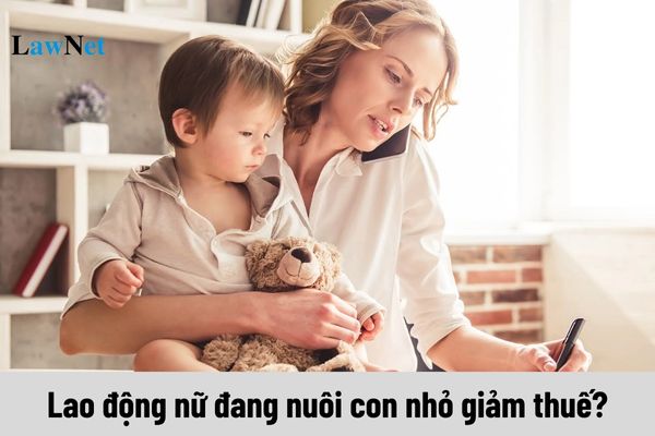 Lao động nữ đang nuôi con nhỏ có được giảm thuế thu nhập cá nhân không?