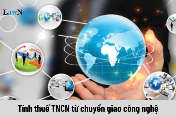 Cách xác định căn cứ tính thuế TNCN đối với thu nhập từ chuyển giao công nghệ thế nào?