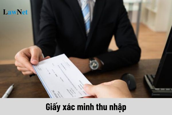 Có bắt buộc làm Giấy xác minh thu nhập dưới 1 triệu cho người phụ thuộc không?