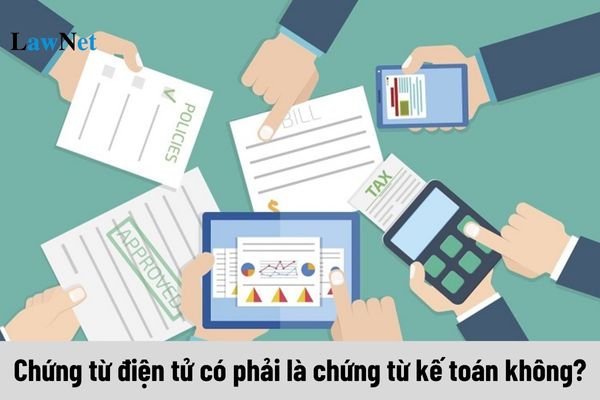 Chứng từ điện tử có phải là chứng từ kế toán không? Hồ sơ thuế điện tử bao gồm những gì?