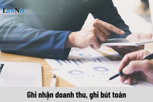 Khi bán hàng hóa thu ngay bằng tiền gửi ngân hàng, kế toán ghi nhận doanh thu, ghi bút toán thế nào?