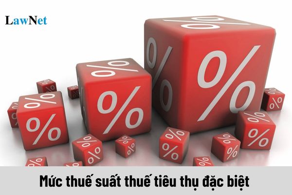 Mức thuế suất thuế tiêu thụ đặc biệt năm 2024 ra sao?