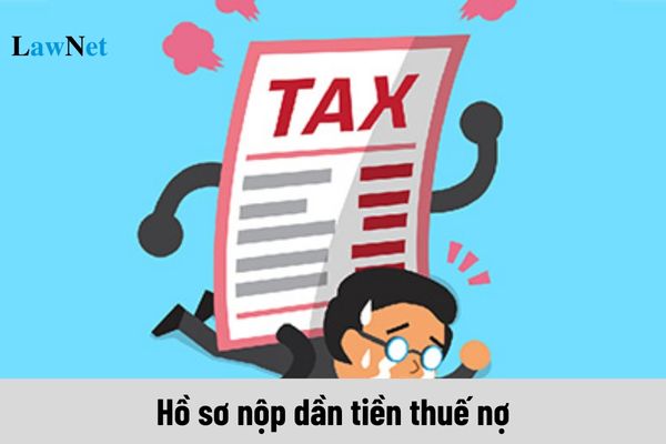 Trình tự giải quyết hồ sơ nộp dần tiền thuế nợ ra sao?