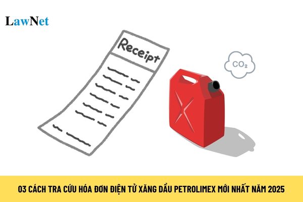 03 cách tra cứu hóa đơn điện tử xăng dầu Petrolimex mới nhất năm 2025