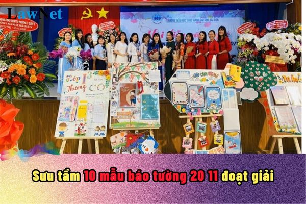 Sưu tầm 10 mẫu báo tường 20 11 đoạt giải? Ngày 20 tháng 11 các trường có thể tự sắp xếp lại lịch nghỉ không?