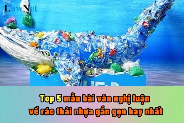 Top 5 mẫu bài văn nghị luận về rác thải nhựa gắn gọn hay nhất?