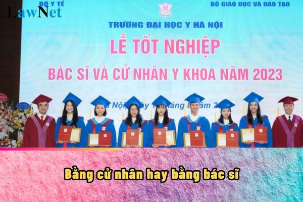 Tốt nghiệp đại học y thì gọi là bằng cử nhân hay bằng bác sĩ?