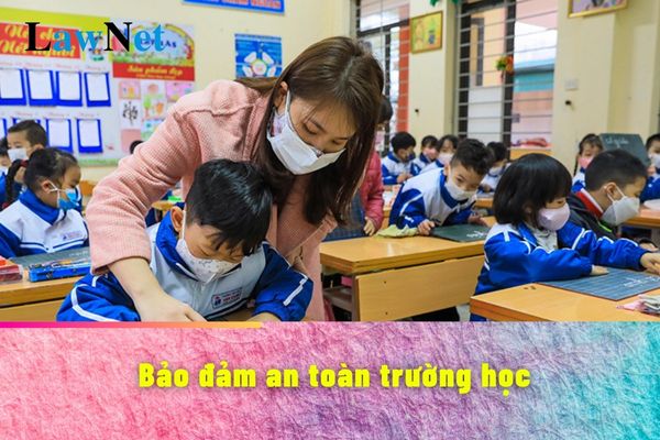 3 giải pháp bảo đảm an toàn trường học chương trình giáo dục phổ thông năm học 2024-2025?