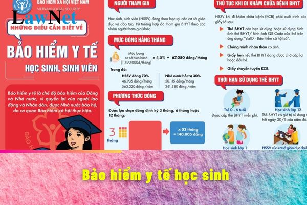 Học sinh có được tham gia bảo hiểm y tế?