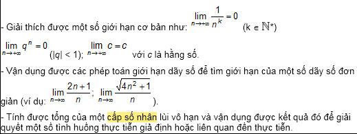 Cấp số nhân vô hạng