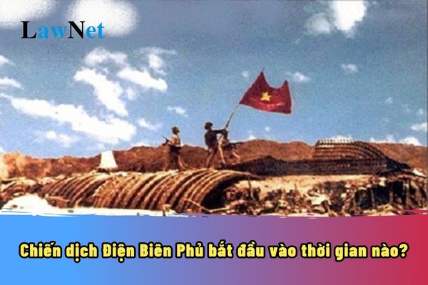 When did the Dien Bien Phu Campaign begin? How many sessions do university students spend studying Marxism-Leninism philosophy?