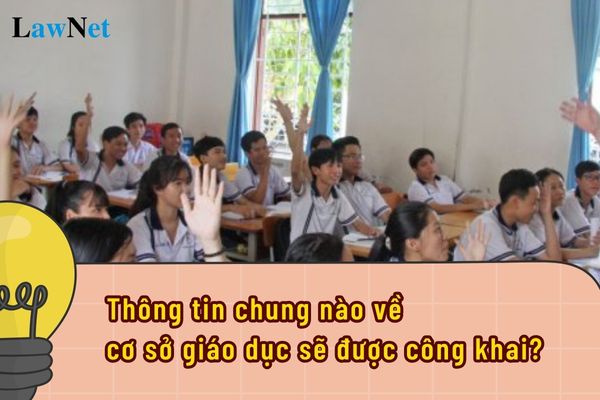 Công khai thông tin chung của trường THCS