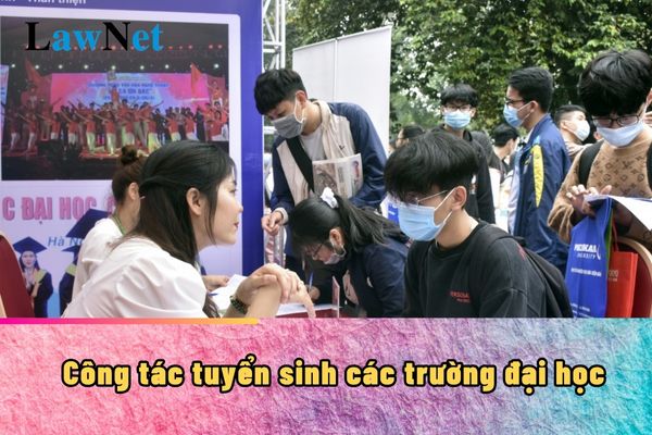 Nội dung thanh tra, kiểm tra công tác tuyển sinh các trường đại học như thế nào?