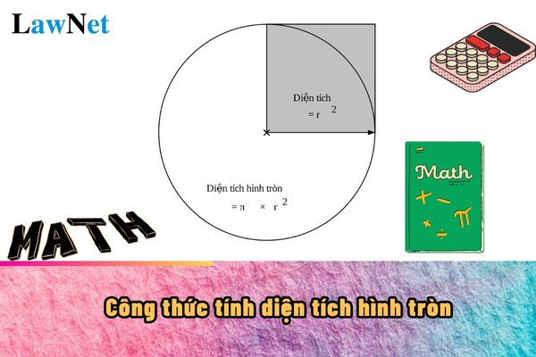 Công thức tính diện tích hình tròn lớp 5?