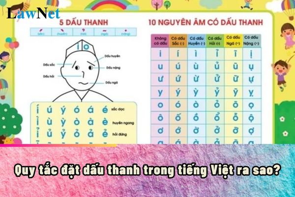 Quy tắc đặt dấu thanh trong tiếng Việt ra sao? Đặt dấu thanh được học trong chương trình môn Tiếng Việt lớp mấy?