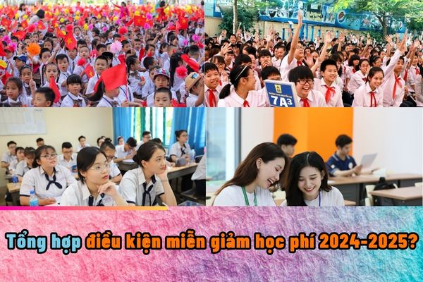 Điều kiện miễn giảm học phí 2024-2025