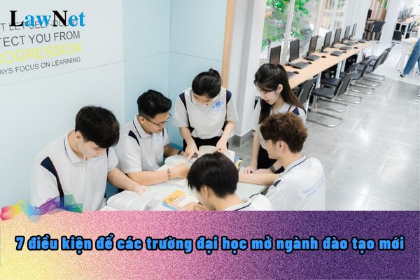 7 điều kiện để các trường đại học mở ngành đào tạo mới là gì? Điều kiện về giảng viên khi mở ngành đào tạo trình độ đại học mới?