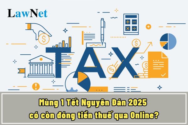 Mùng 1 Tết Nguyên Đán 2025 có còn đóng tiền thuế qua Online được không?