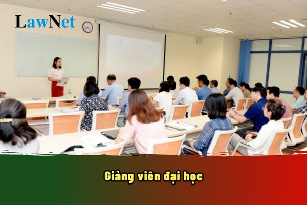 Giảng viên đại học tập sự thì thời gian giảng dạy là bao nhiêu?