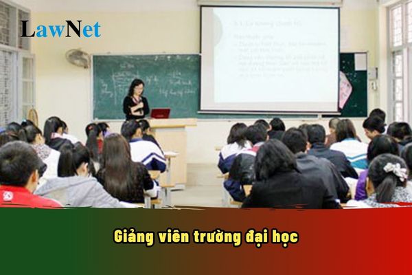 Giảng viên trường đại học được bổ nhiệm chức vụ lãnh đạo Chủ tịch Hội đồng đại học có định mức giờ dạy tối thiểu là bao nhiêu phần trăm?