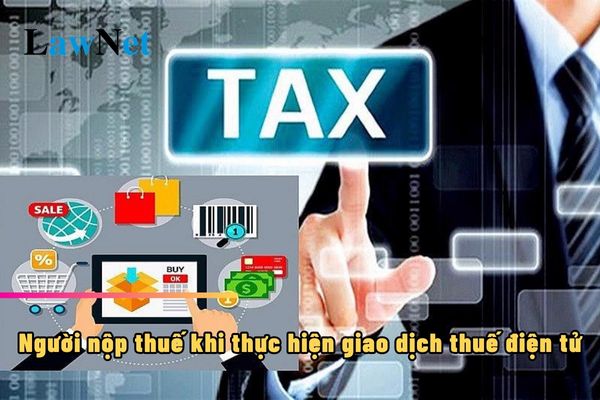 Does the taxpayer need to use a valid digital certificate when conducting electronic tax transactions?