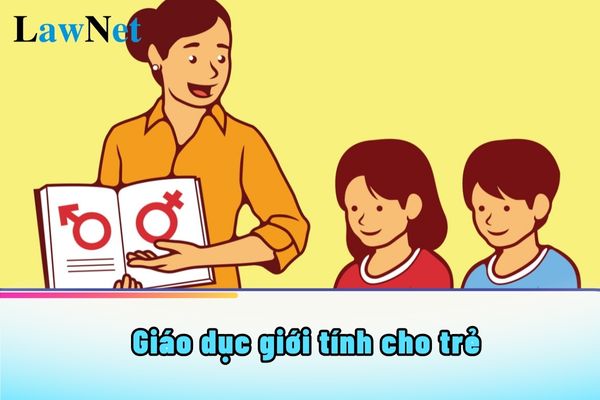 Giáo dục giới tính cho trẻ được phân chia theo độ tuổi như thế nào?