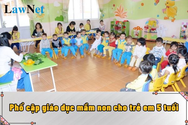 What is the Kindergarten Education Universalization Program for 5-year-old children?